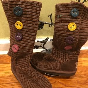 Girls brown wool Ugg’s